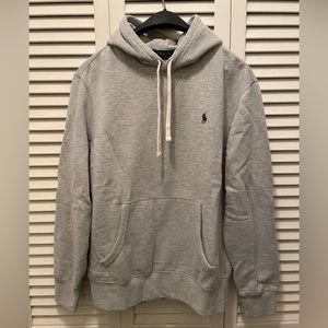 Polo Hoodie Men’s Medium - Gray